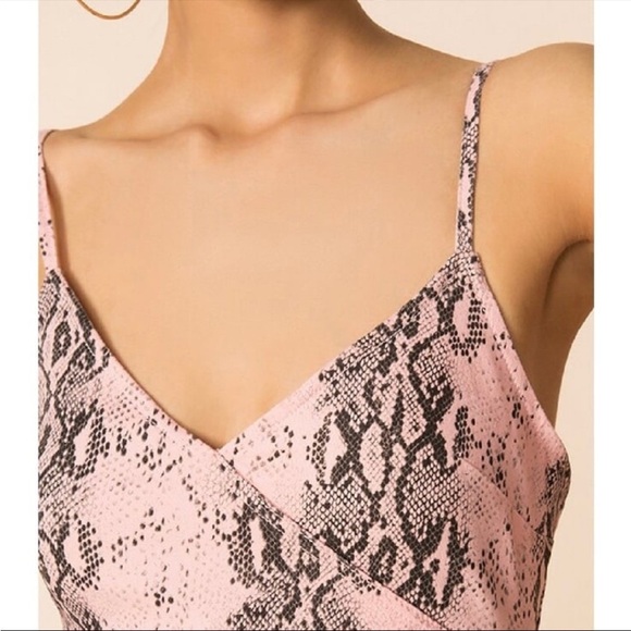 Revolve superdown kristie denim snake dress - Picture 4 of 9